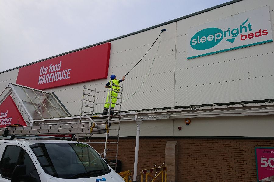 Commercial Cladding Cleaning Prestwick, South Ayrshire